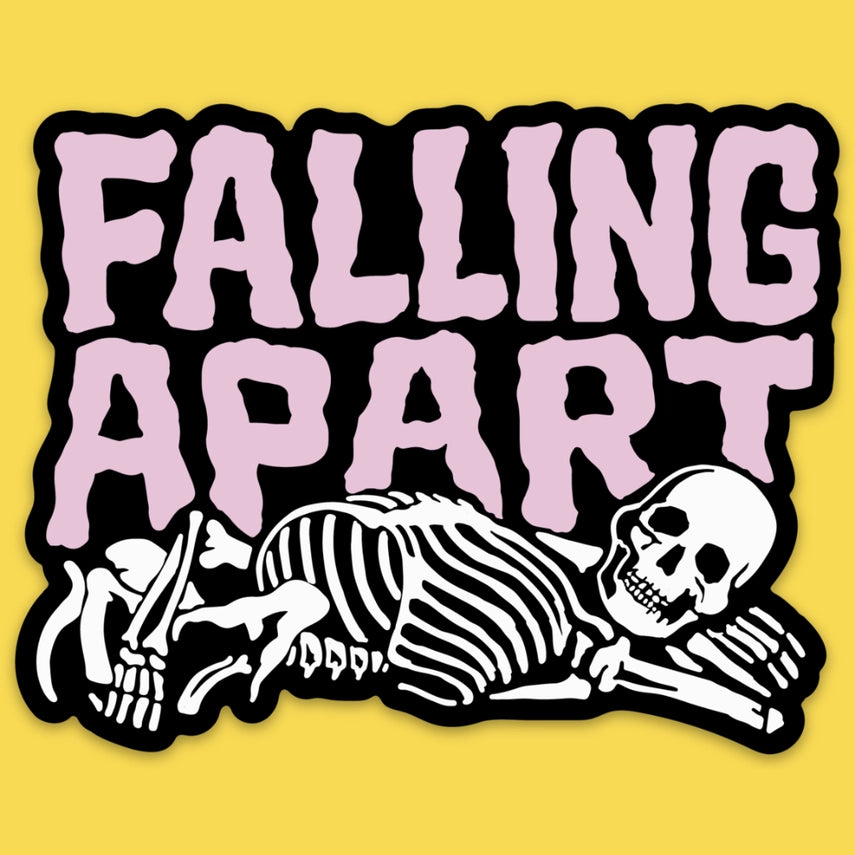 Falling Aprart Sticker