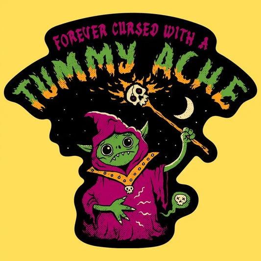 Tummy Ache Sticker