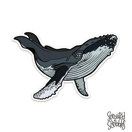 Whale Sticker
