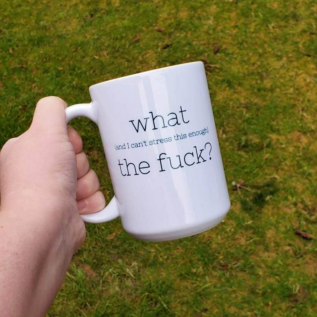 DAVID WHAT IN THE ACTUAL F*CK MUG