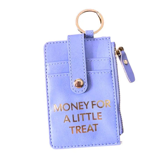 Money For A Little Treat Keychain Wallet