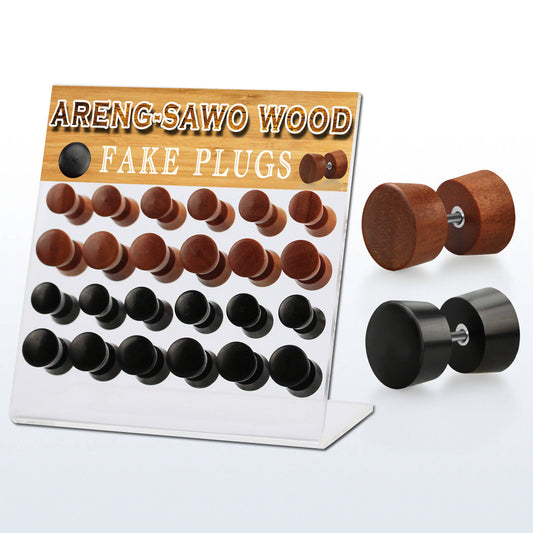Wood Round Fake