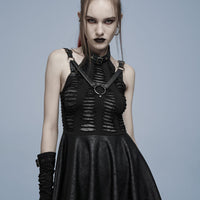 Spliced Spider Web Dress