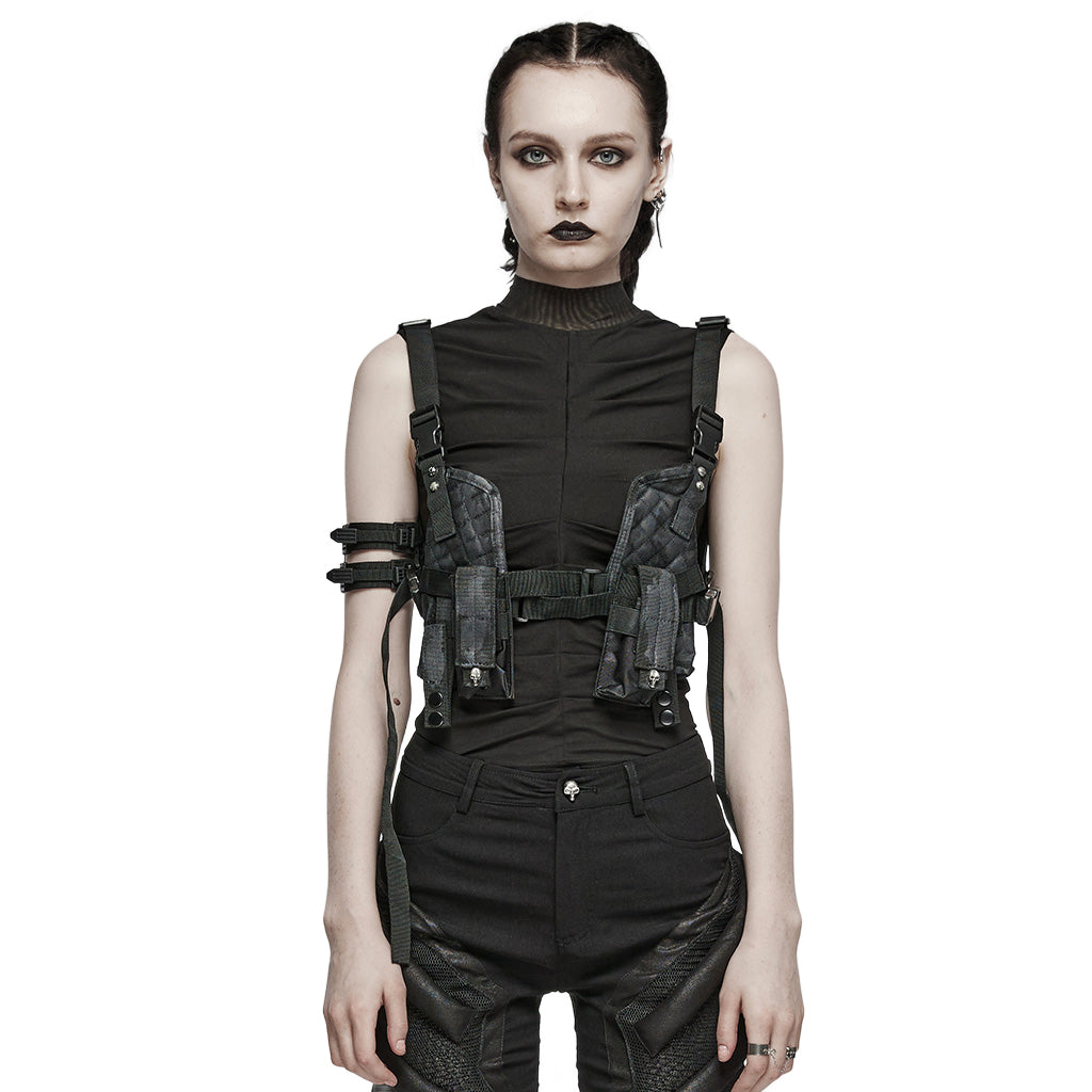 Quilted Shoulder Body Harness