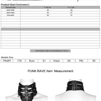 Leather Choker Harness