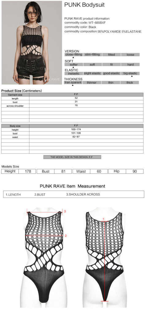 Fishnet Bodysuit