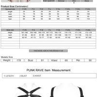 Leatherette Asymetrical Corset Top