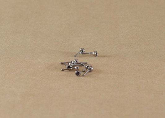 16G TI BEZEL GEM 2MM BLACK CZ