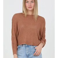 Open Knit Light Weight Pullover Sweater