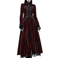 Gothic Palace Swallow Tail Long Dress