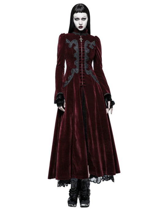 Gothic Palace Swallow Tail Long Dress