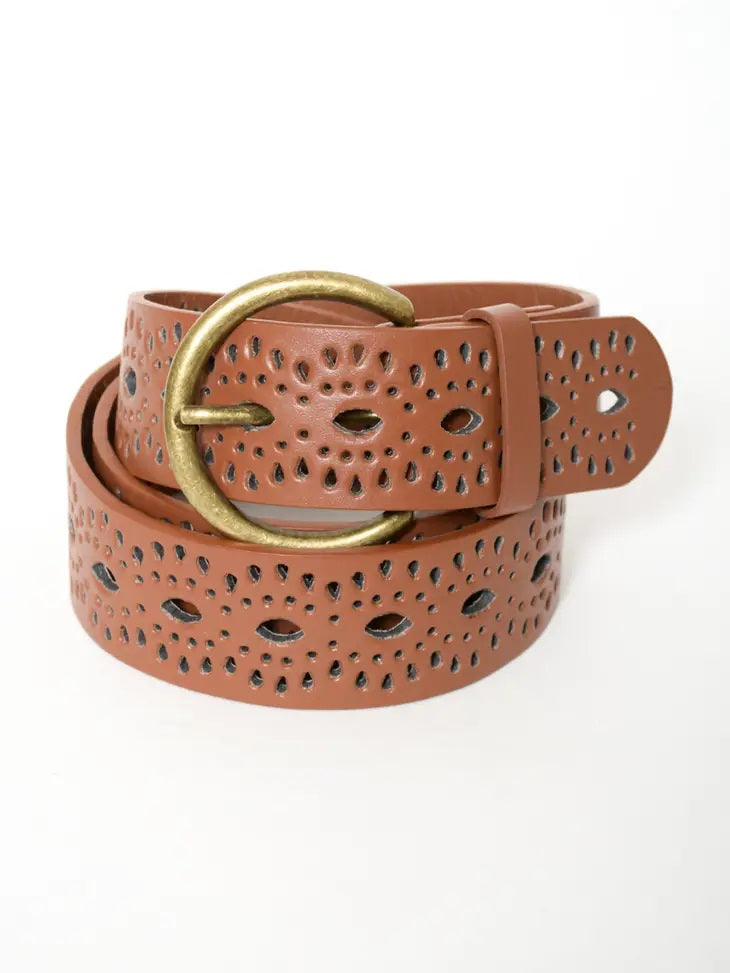 Camel Eyelet Belt