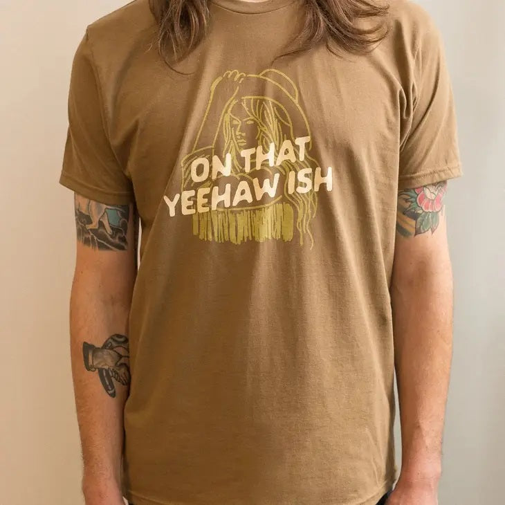 Yeehaw Tee Brown