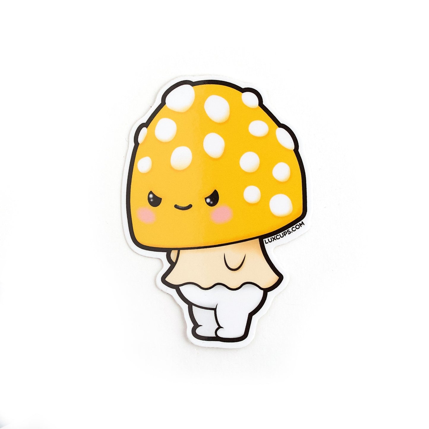 Yellow Mushroom Sticker