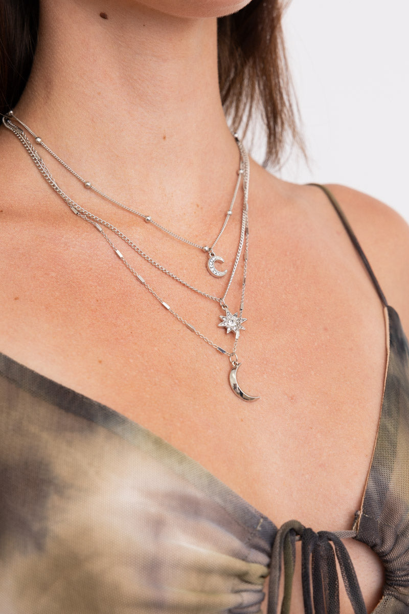 Celestial Layered Necklace