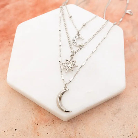 Celestial Layered Necklace