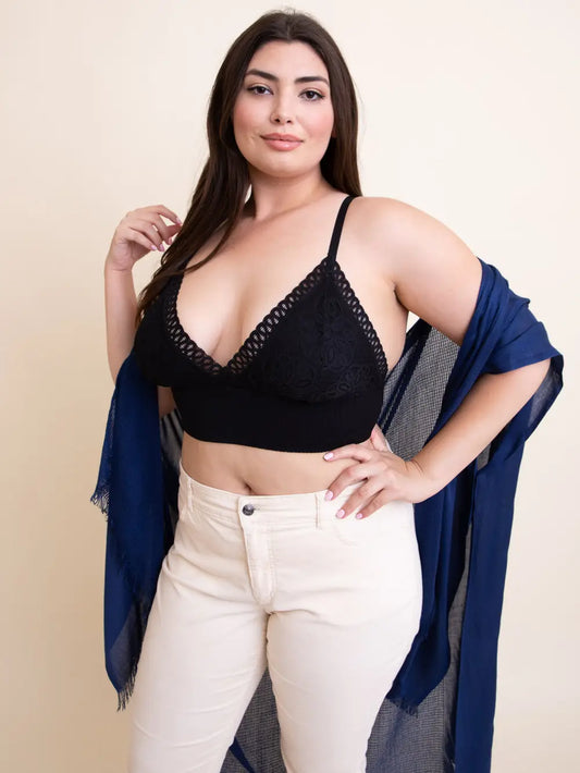 Plus Size Waistband Loop Lace Brami