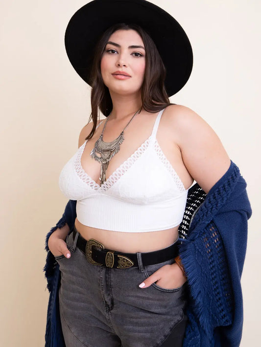 Plus Size Waistband Loop Lace Brami