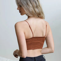 Cinnamon Vintage-Inspired Lace Overlay Bralette
