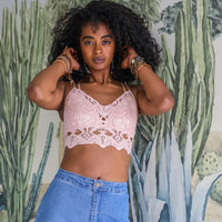 Lace Longline Bralette