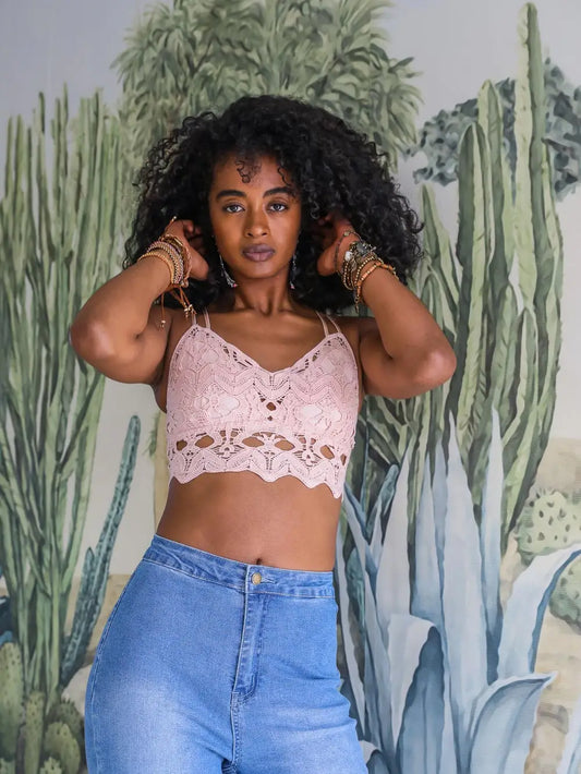 Lace Longline Bralette