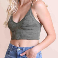 Seamless Paddded V-Neck Brami