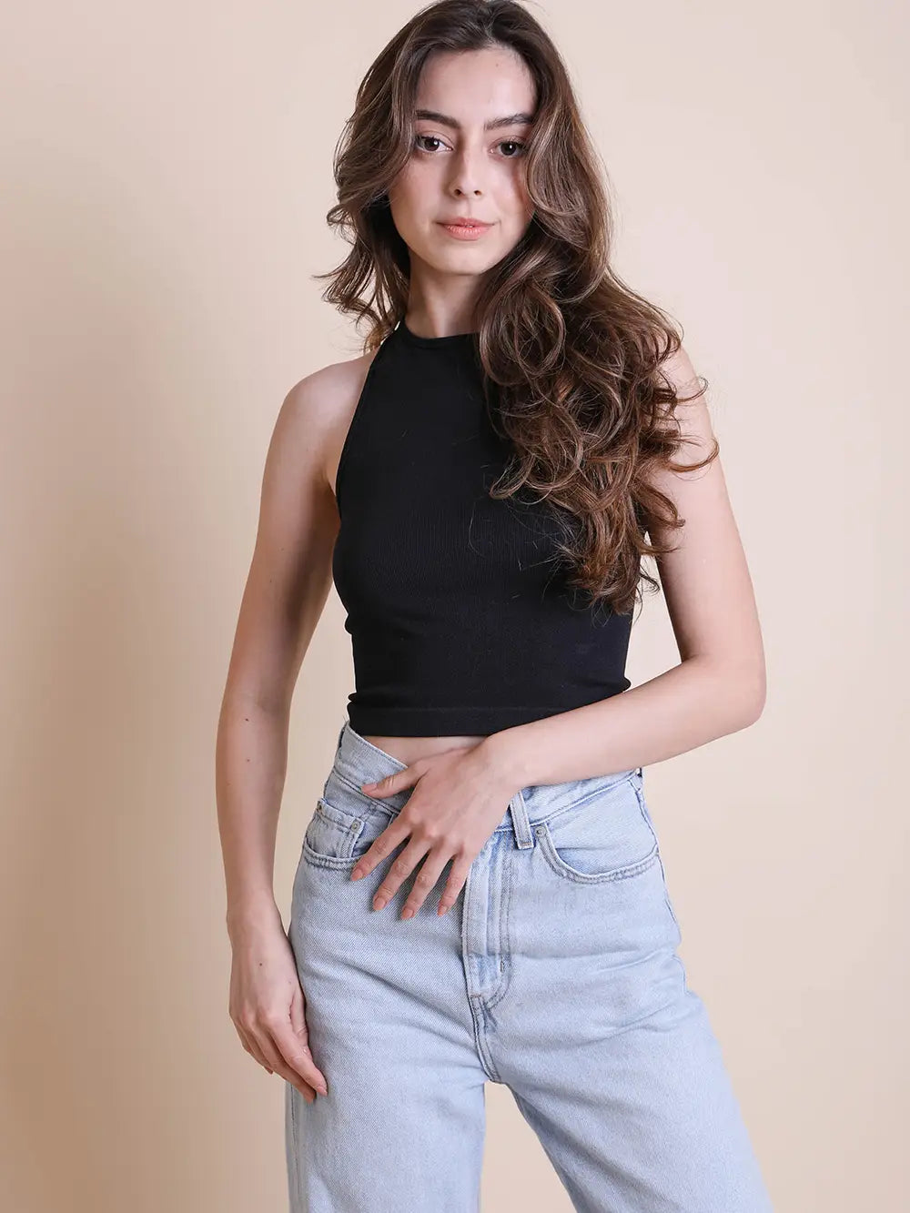 Chic And Modern High Neck Brami