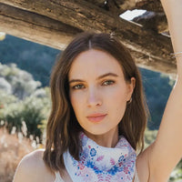Floral Print Bandana