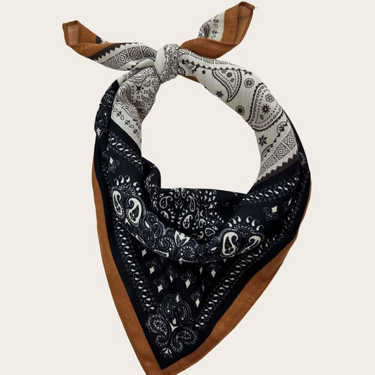 Vintage Patchwork Paisley Bandana