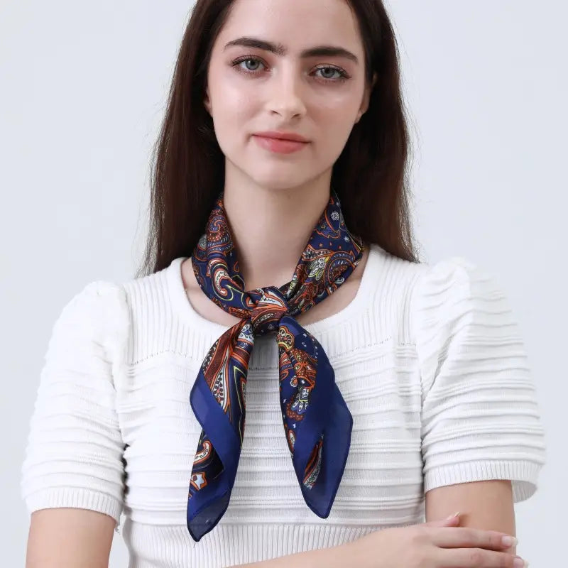 Paisley Silk Scarf