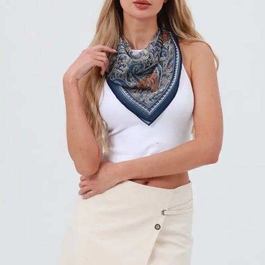 Paisley Print Lightweight Scarf