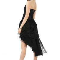 ROBE SANS BRETELLES EN DENTELLE