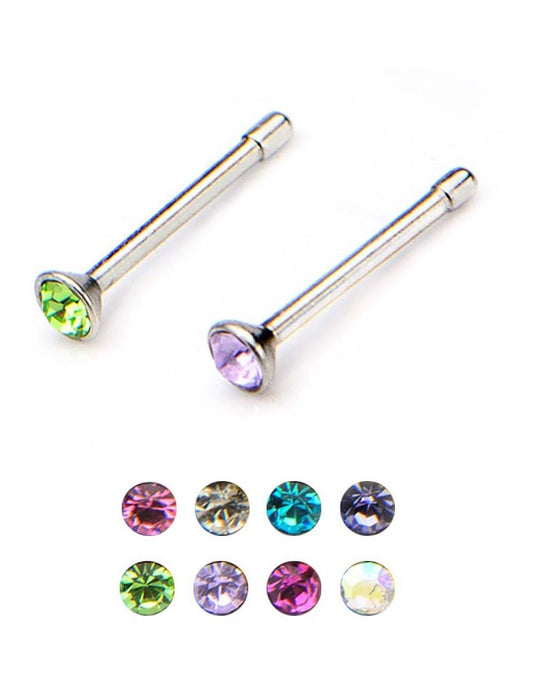 22G BEZ SET 2MM COLOR GEMA HUESO