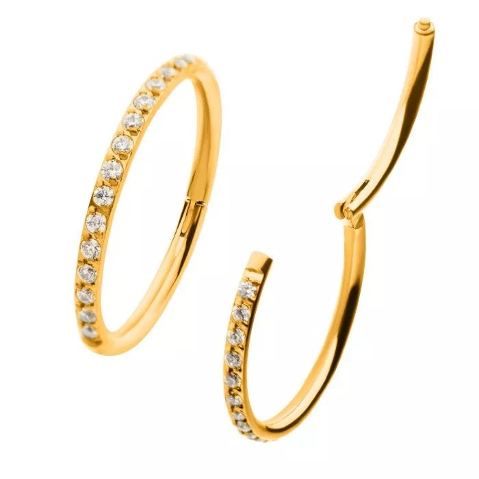 All Around Gem 24kt Gold Pvd