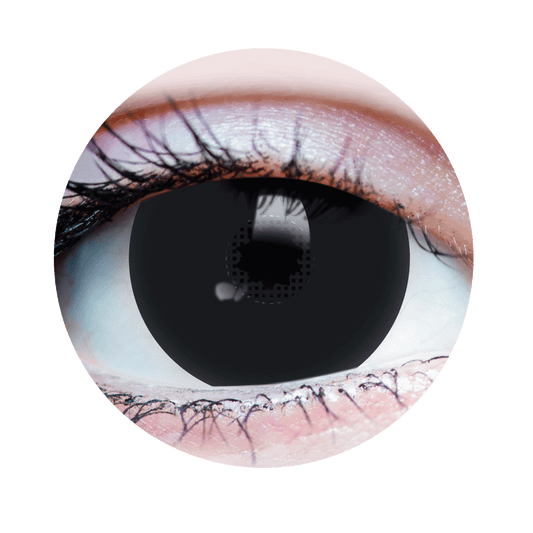 Black Mini Sclera Contacts
