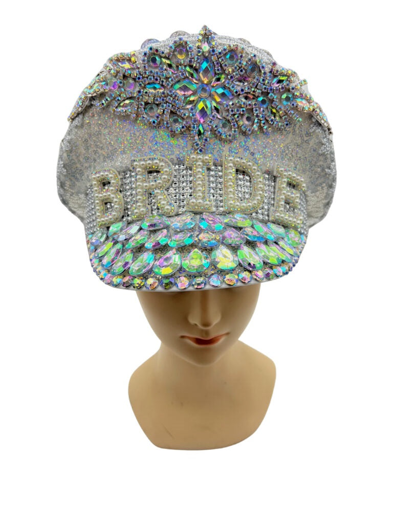 Sombrero De Novia Con Piedras