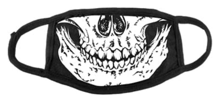 SKULL MOUTH MASK 100% COTTON – Culture-Craze Website