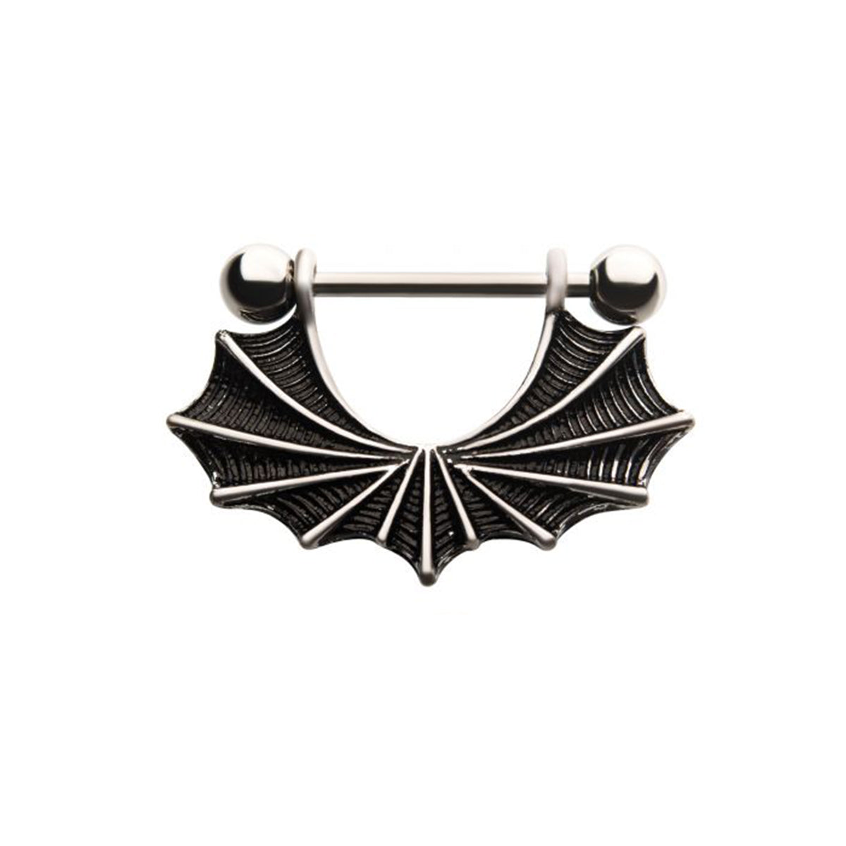 Bat Wings Nipple Bar