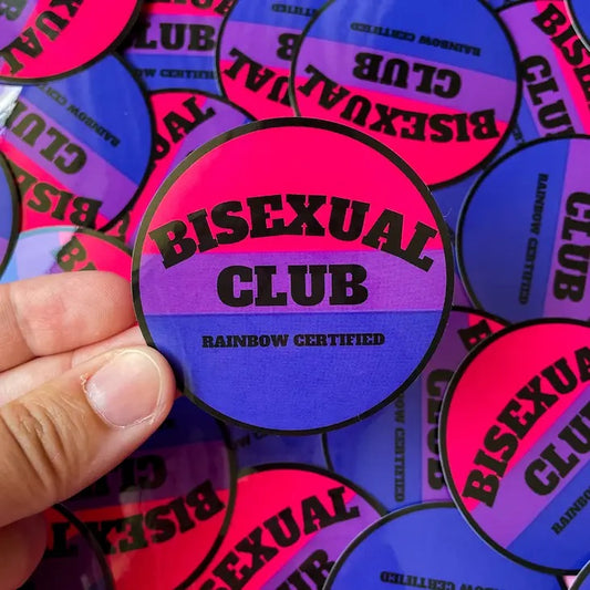 Bisexual Pride Club Sticker