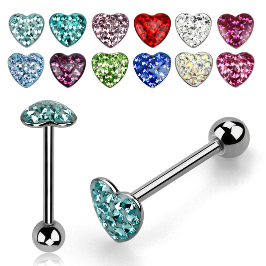 Ferido Heart Tonge Haltère