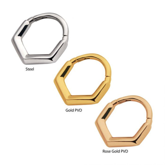 Cerceau articulé en forme de V géométrique 16 g