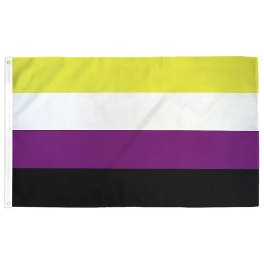Nonbinary Pride Flag  2ft x 3ft