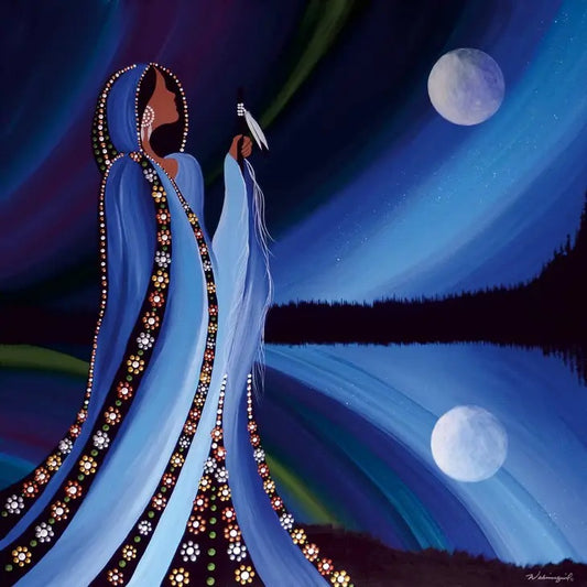 Aurores boréales II Impression artistique