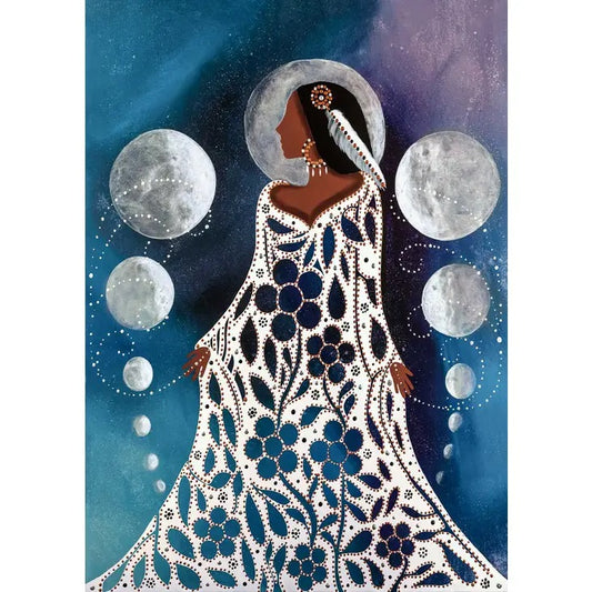 Treize grand-mère Impression artistique