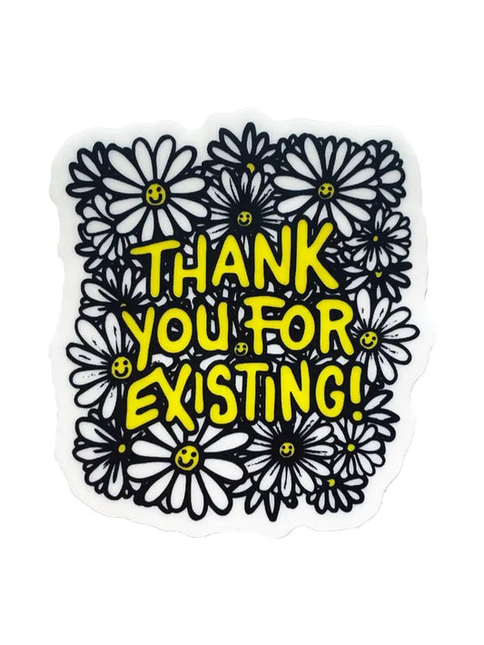 Gracias por existir Pegatina
