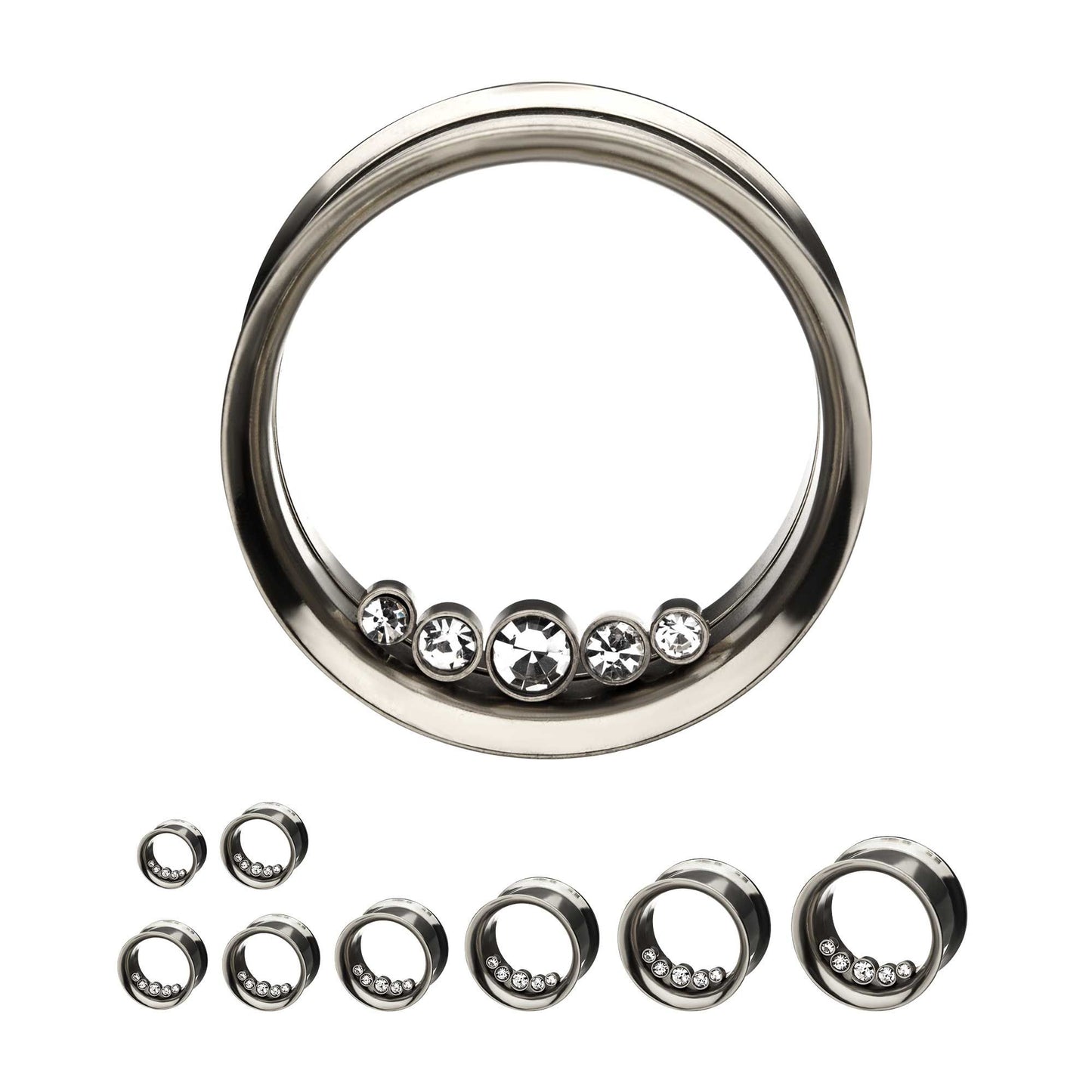 Tête de machine à 5 gemmes intérieures 0g - 7/8"