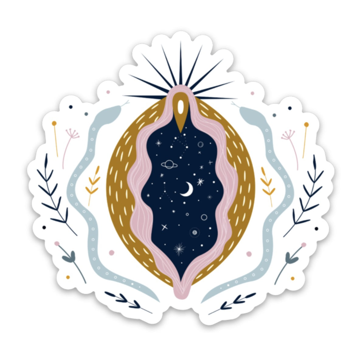 Vagin cosmique Sticker