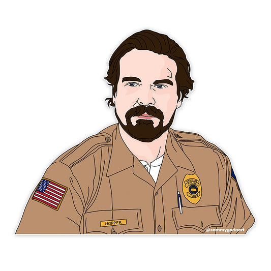Jim Hopper Sticker