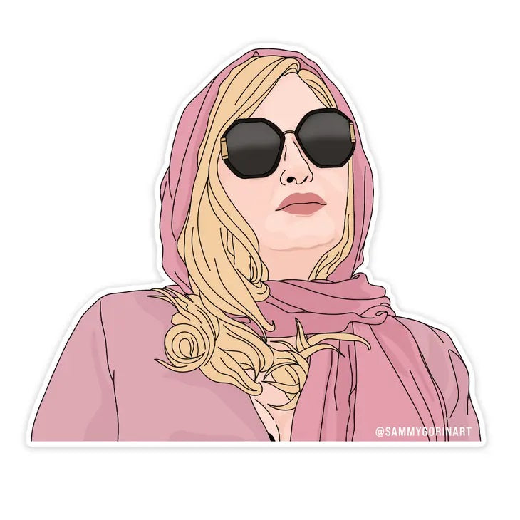 Tanya Mcquoid Le Lotus Blanc Sticker