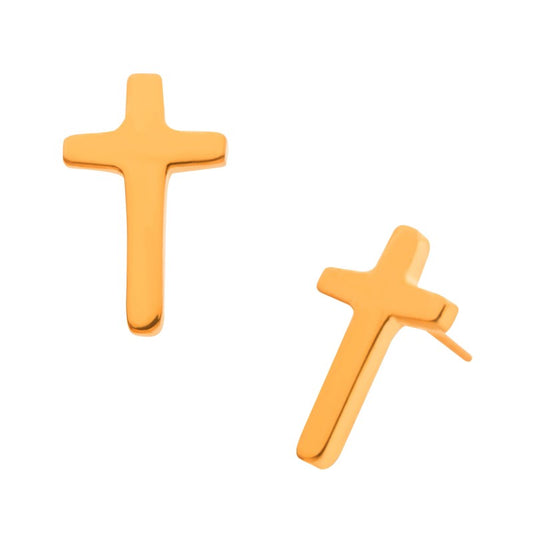 Cross 24kt Gold PVD Threadless Top